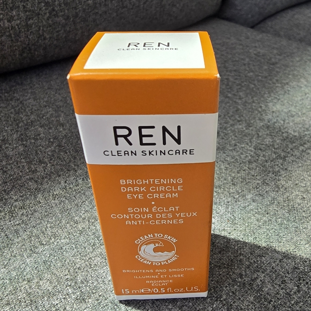 REN Brightening Dark Circle Eye Cream .5 Fl Oz